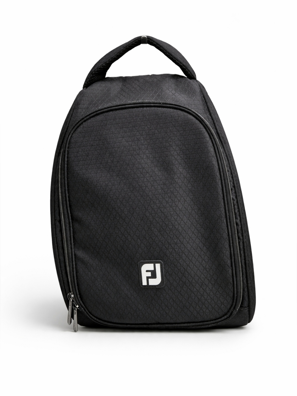 Footjoy Black Travel Golf Shoe Bag Nylon Zip Carry Handle